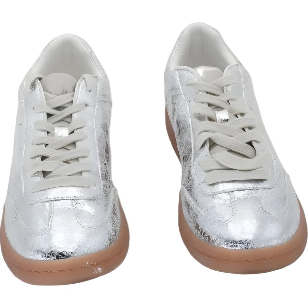 AQUA Women's Dafne Shiny Lace Up Low Top Sneakers Sz 9 - Picture 5 of 6